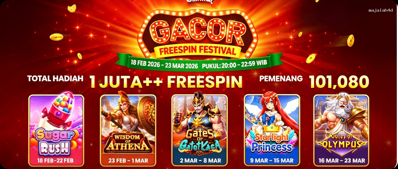 Login majalah4d Sekarang Bonus Melimpah